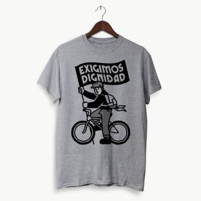 Polera Exigimos Dignidad Ciclistas