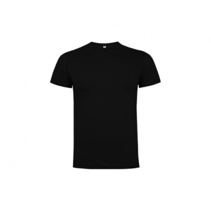 Polera de Algodón Negra Hombre o Unisex