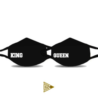 Mascarillas Para Parejas "King & Queen"