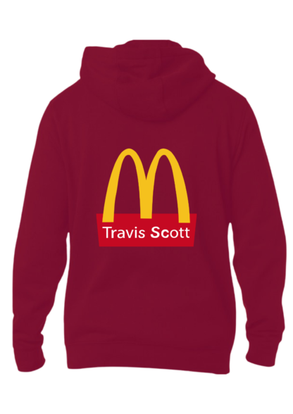 Polerón McDonalds Travis Scott Burdeo Detrás