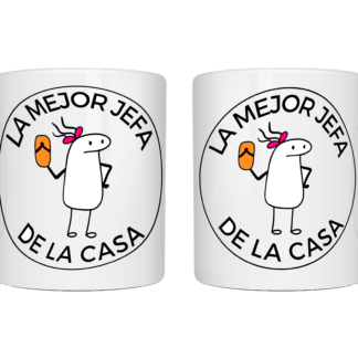 Taza "La mejor jefa de la casa"