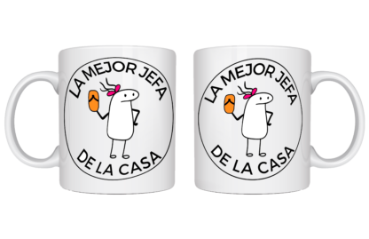 Taza "La mejor jefa de la casa"