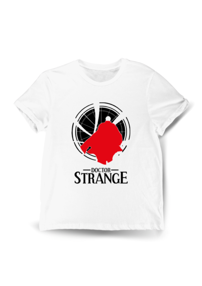 Polera Amuleto y Doctor Strange Blanca