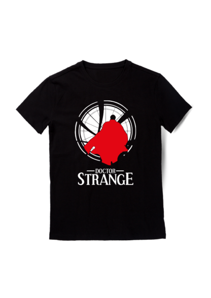 Polera Amuleto y Doctor Strange Negra