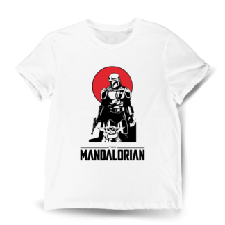 Polera The Mandalorian Rojo