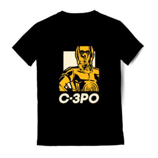 Polera c3po a color