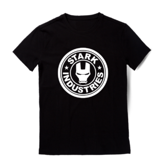 Polera Stark Industries Negra