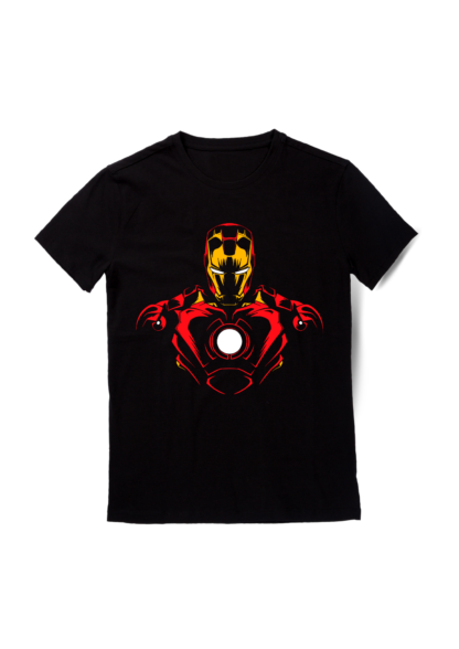 Polera Ilustración de Iron Man 1