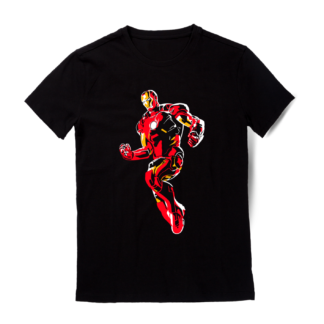 Polera Ilustración de Iron Man 2