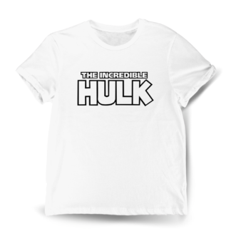 Polera The Incredible Hulk Blanca